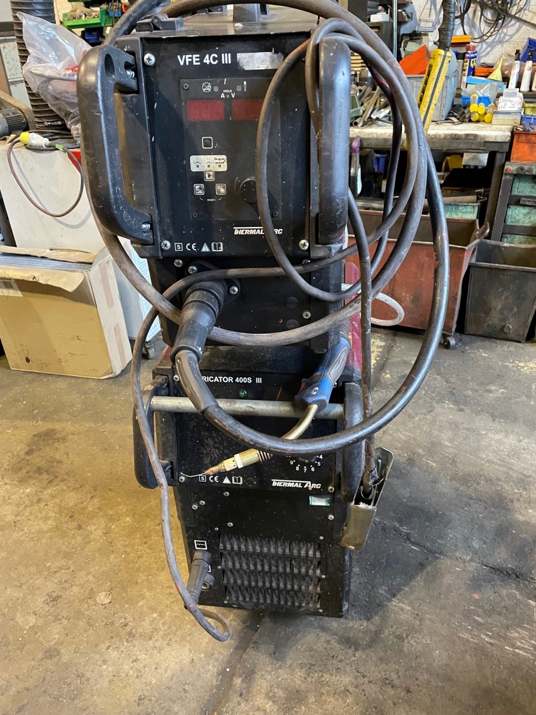 SOLD / Thermal Arc Fabricator 400S III MIG Welder | Chiviott - Used ...