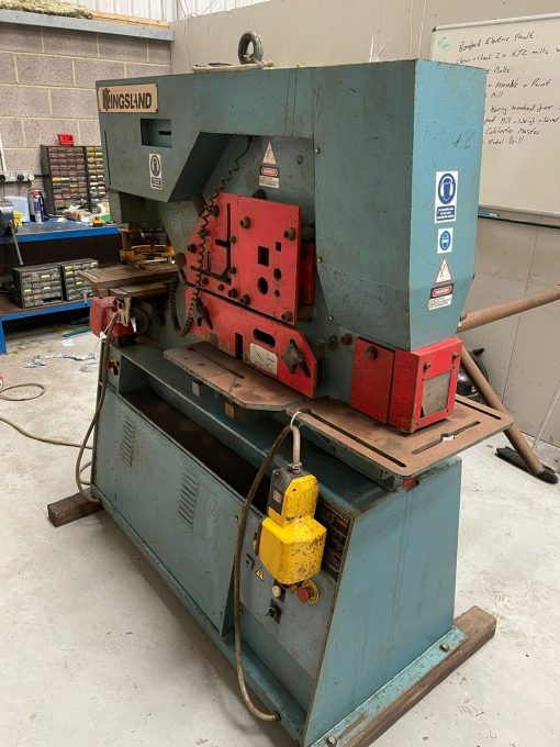 SOLD / Kingsland 55XS Hydraulic Steelworker - Image 5