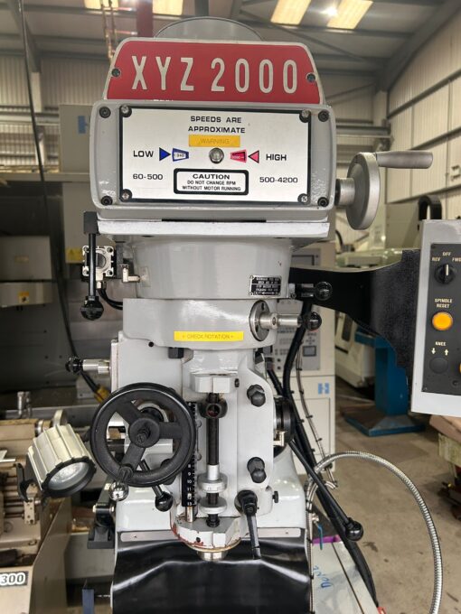 XYZ 2000 Turret Mill - Image 6